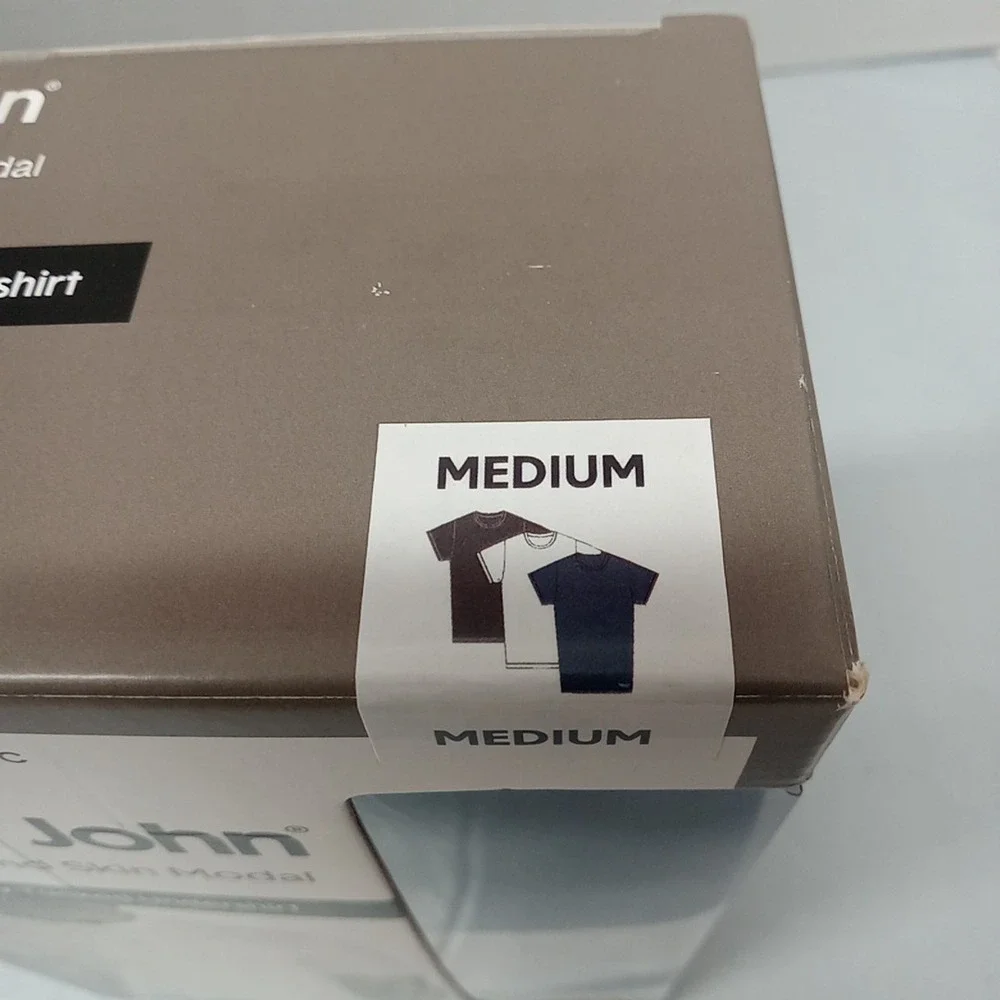 Tommy John Second Skin Crew Neck Undershirt Multicolors Men's Size M Soft 3 Pack